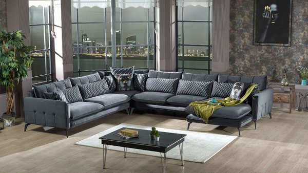 Wohnlandschaft SAN DIEGO Sofa Couch verschiedene Farben